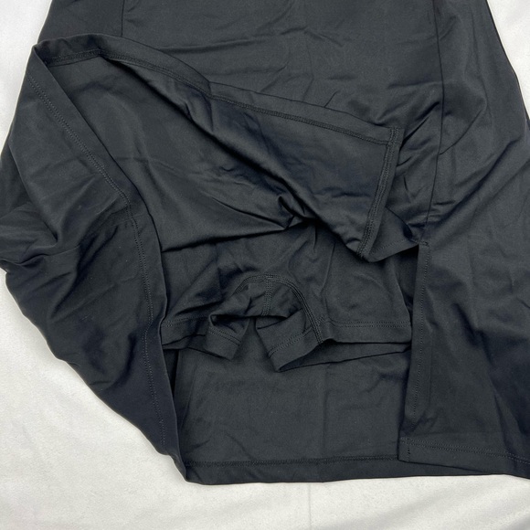 Qinsen Workout Tennis Dress Undershort Womens Medium Black New - Picture 7 of 7